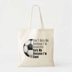 Bolsa Tote Sou Bonita, Sou Boa Bola De Futebol