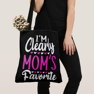 Bolsa Tote Sou claramente Mãe favorita