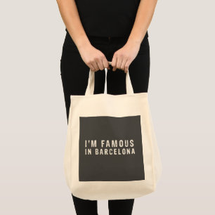 Bolsa Tote Sou famoso em Barcelona