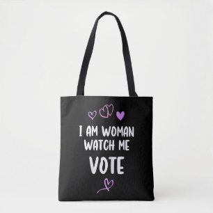Bolsa Tote Sou Mulher, Cuidado Para Votar