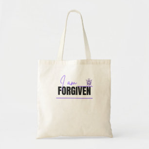 Bolsa Tote Sou Perdoado por Christian Tote Bag