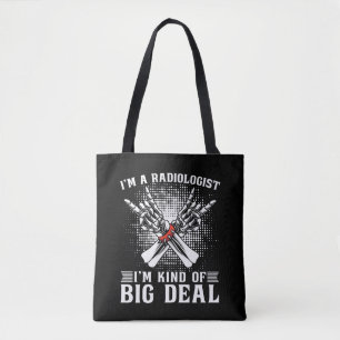 Bolsa Tote Sou radiologista, sou Rad de Raios X radiológicos
