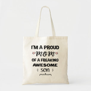 Bolsa Tote Sou Uma Mãe Orgulhosa De Um Filho Incrível