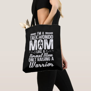 Bolsa Tote Sou uma Taekwondo Mãe Como Uma Mãe Normal Artes Ma