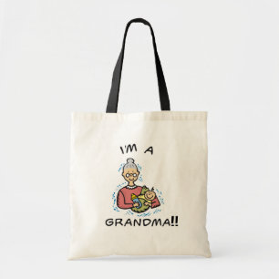 Bolsa Tote Sou vovó-avó e bebê