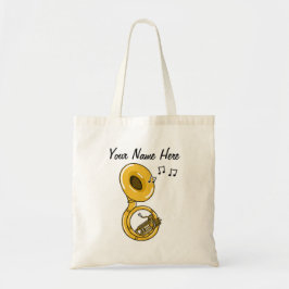 Bolsa Tote Sousaphone Custom Tote Bag Brass Músico Presente