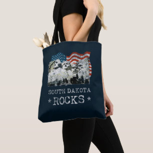 Bolsa Tote South Dakota recordação veneno Mt. Rushmore