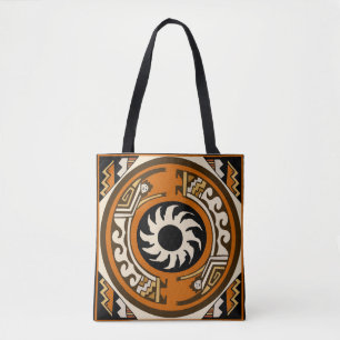 Bolsa Tote Southwest Rain Dance Spirits