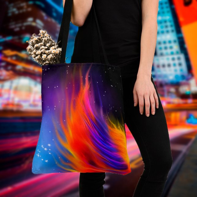 Bolsa Tote Space Phoenix Wings (Criador carregado)