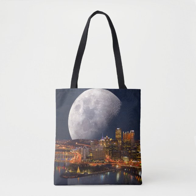 Bolsa Tote Spacey Pittsburgh (Frente)