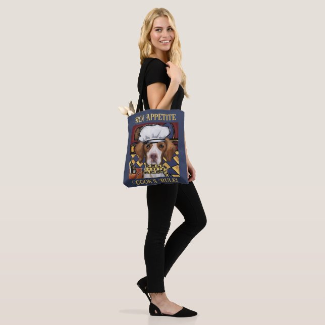 Bolsa Tote Spaniel da Bretanha (No(a) Modelo)