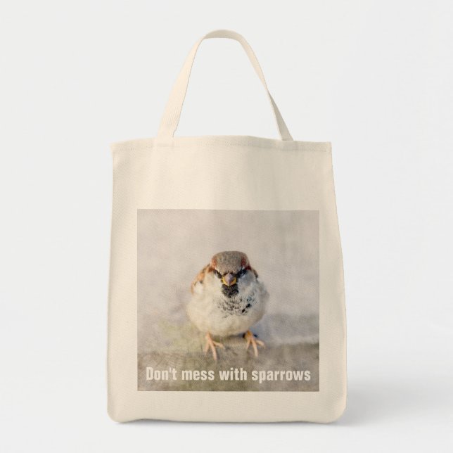 Bolsa Tote Sparrow - O Guerreiro (Frente)