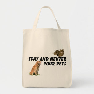 Bolsa Tote Spay e neutralize