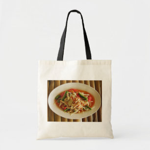 Bolsa Tote Spicy Papaya Salad [Som Tam] ... Comida tailandesa