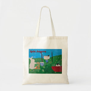 Bolsa Tote Spin Angora Bolsa/Yarn Bag
