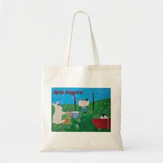 Bolsa Tote Spin Angora Bolsa/Yarn Bag
