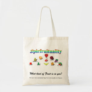 Bolsa Tote Spirfruituality: Que tipo da fruta está em você?