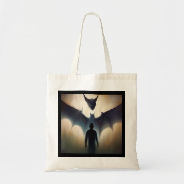 Bolsa Tote Spirit Animal Bat 1 (Frente)