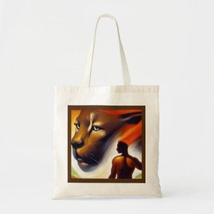 Bolsa Tote Spirit Animal Cougar 2