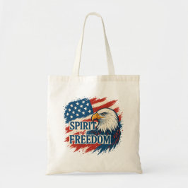 Bolsa Tote Spirit of American Freedom –Design for 4th of July