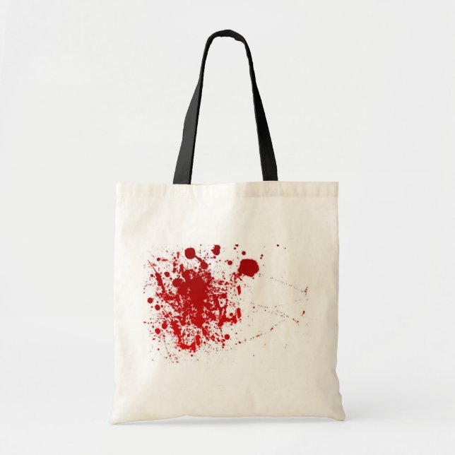 Bolsa Tote Splatter do sangue (Frente)