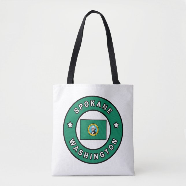 Bolsa Tote Spokane Washington (Frente)