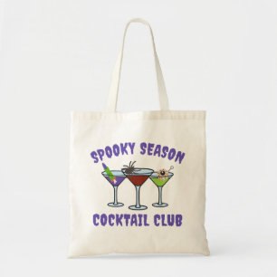 Bolsa Tote Spooktail Season Cocktail Club Halloween