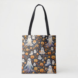 Bolsa Tote Spooky Cute Ghost Halloween