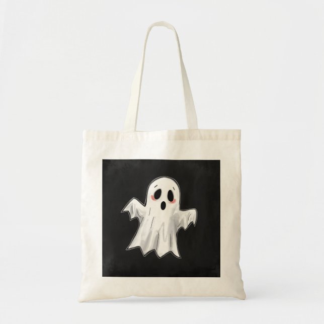 Bolsa Tote Spooky Ghost (Frente)