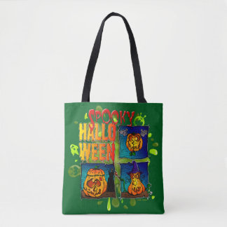 Bolsa Tote Spooky Halloween