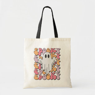 Bolsa Tote Spooky Retro Ghost