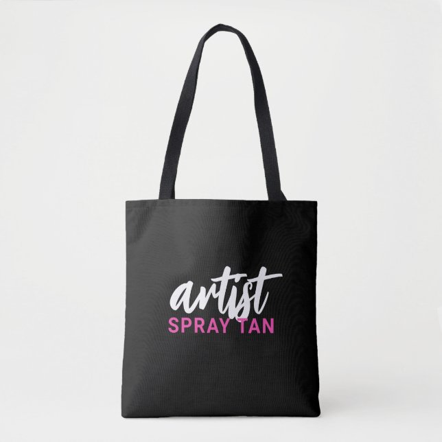 Bolsa Tote Spray Tan Artist Sa Tanning (Frente)
