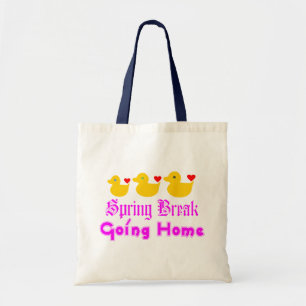 Bolsa Tote ♫ ♥ Spring Break Home Ducks Budget Tote Bag 300 - 