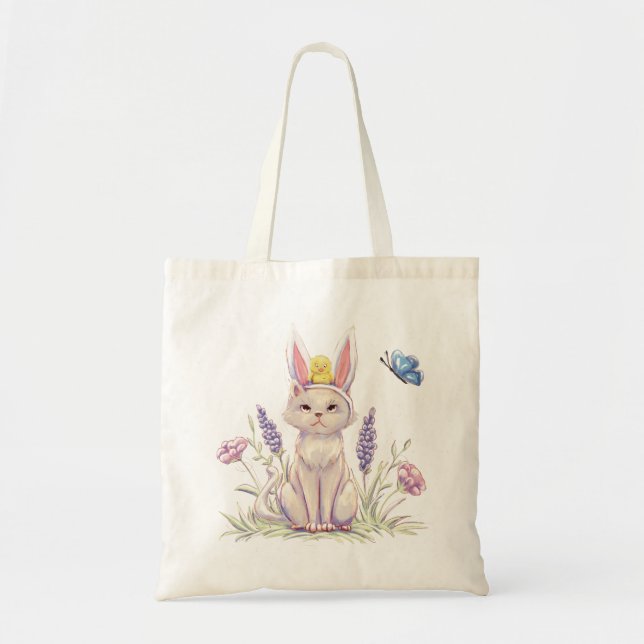 Bolsa Tote Spring cat bag (Frente)