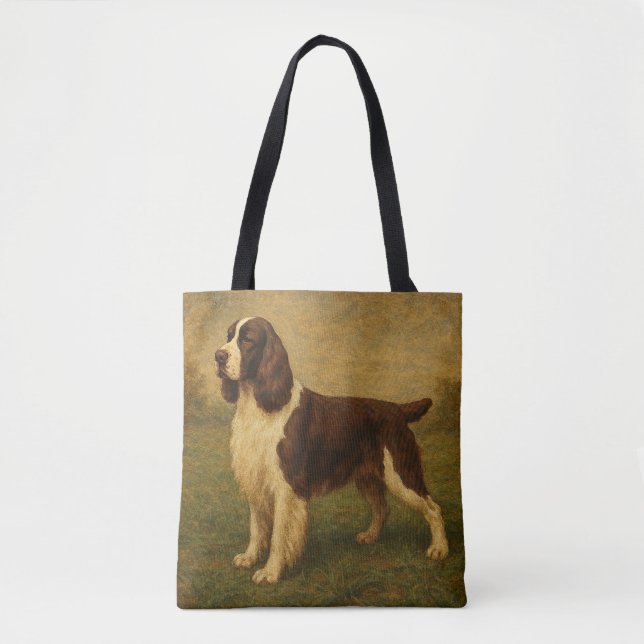 Bolsa Tote Springer Spaniel Inglês (Frente)