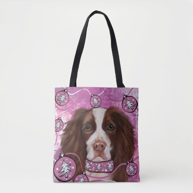 BOLSA TOTE SPRINGER SPANIEL INGLÊS      (Frente)