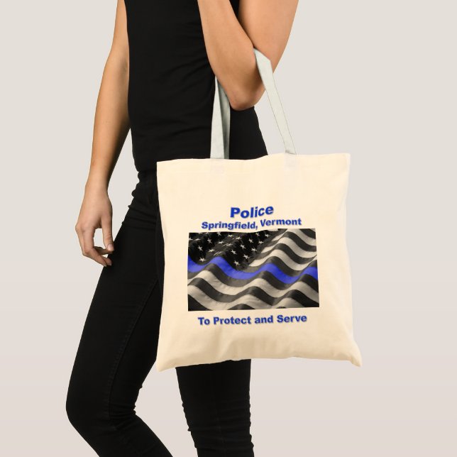 Bolsa Tote Springfield, Vermont. Polícia (Frente (produto))