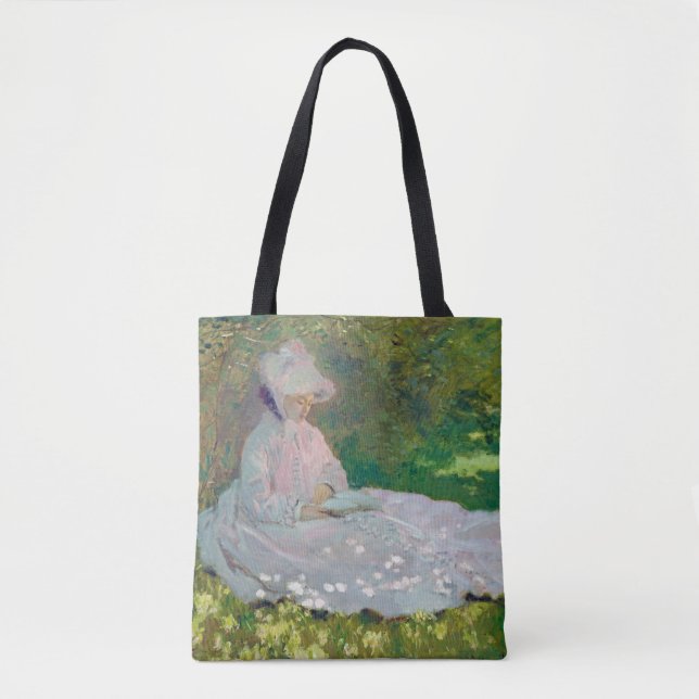 Bolsa Tote Springtime, Monet (Frente)