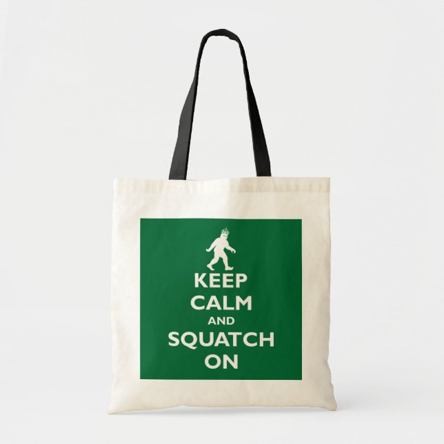 Bolsa Tote Squatch sobre (Frente)