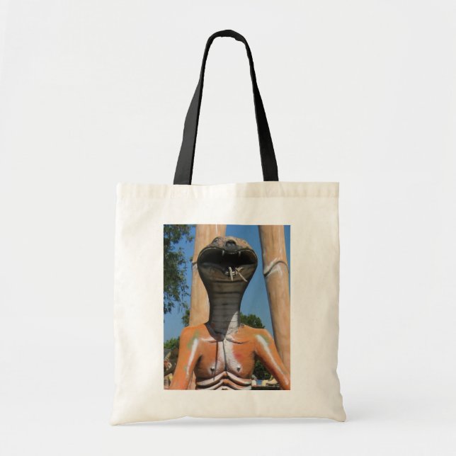 Bolsa Tote Sr. Cobra AKA Cabeça de Cobra ... Inferno Budista (Frente)