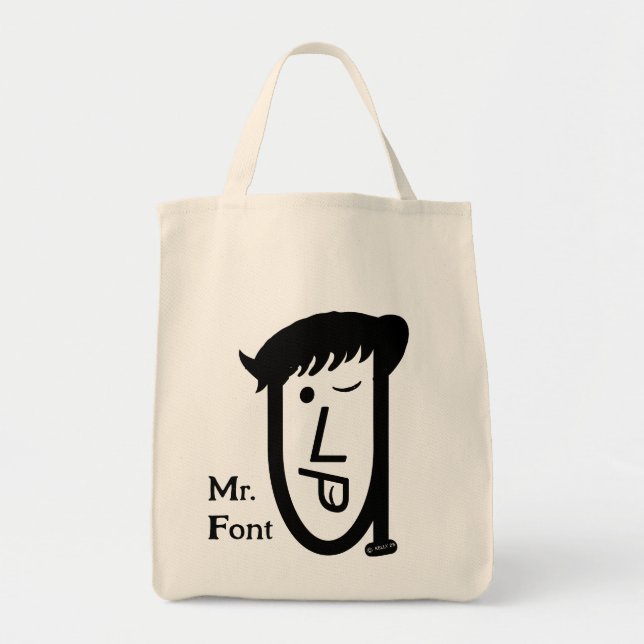 Bolsa Tote Sr. Font - Arte (Frente)