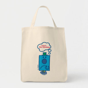 Bolsa Tote Sr. Grumpy   Eu não gosto das segundas-feiras pens