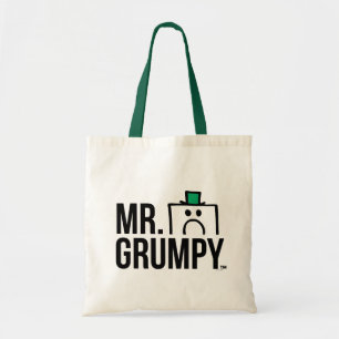 Bolsa Tote Sr. Grumpy Nome Sobre A Cabeça De Pequim
