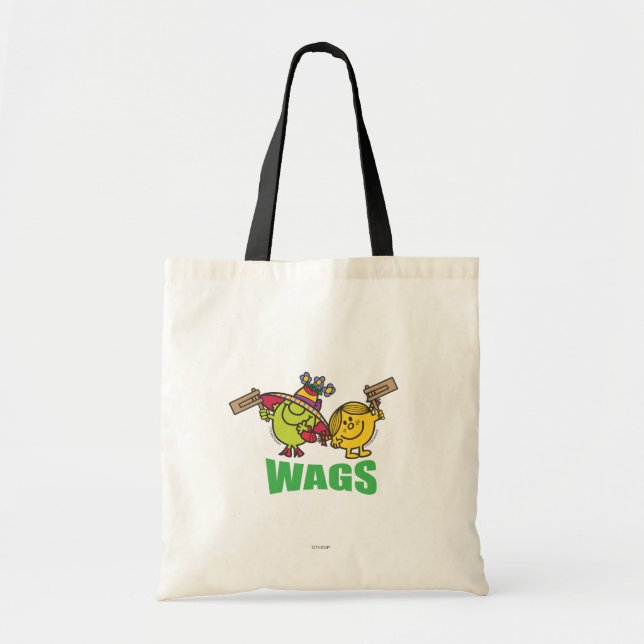 Bolsa Tote Sr. Men Little Miss Wags (Frente)