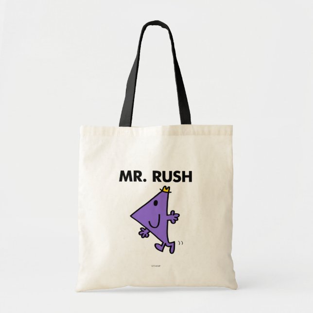 Bolsa Tote Sr. Rush | Ritmo rápido (Frente)