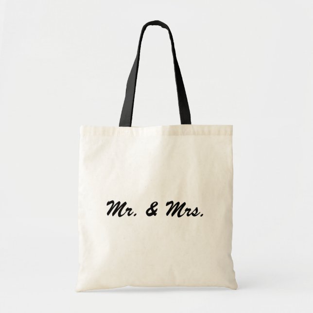 Bolsa Tote Sr. & Sra. (Frente)