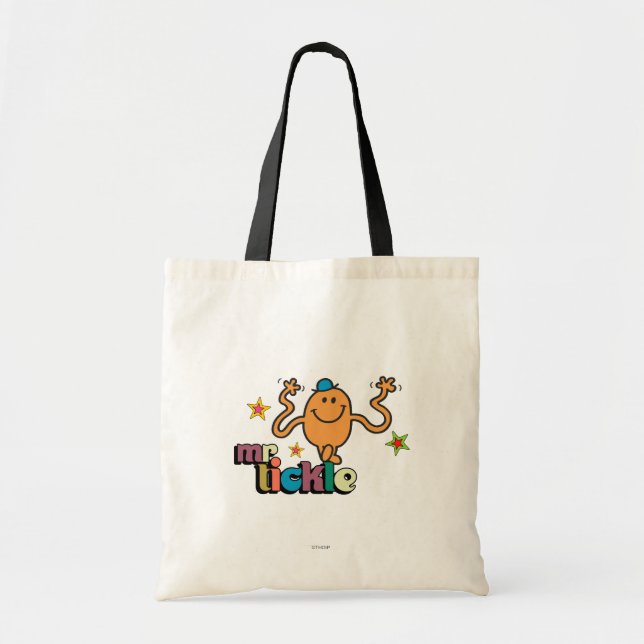 Bolsa Tote Sr. Tickle | Estrelas Espumantes (Frente)