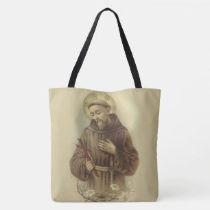 Bolsa Tote St Francis do santo padroeiro de Assisi dos