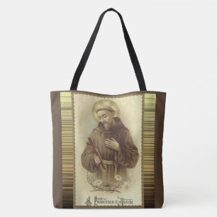 Bolsa Tote St Francis do santo padroeiro de Assisi dos