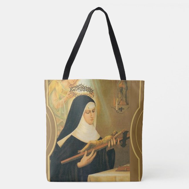 Bolsa Tote St. Rita de Cascia (Frente)